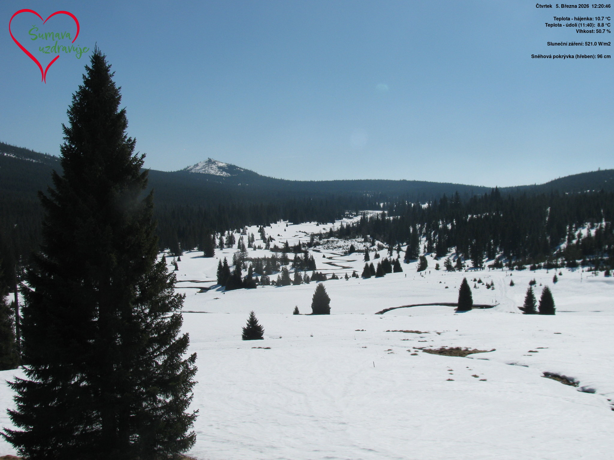 Březník – pohled na Luzný