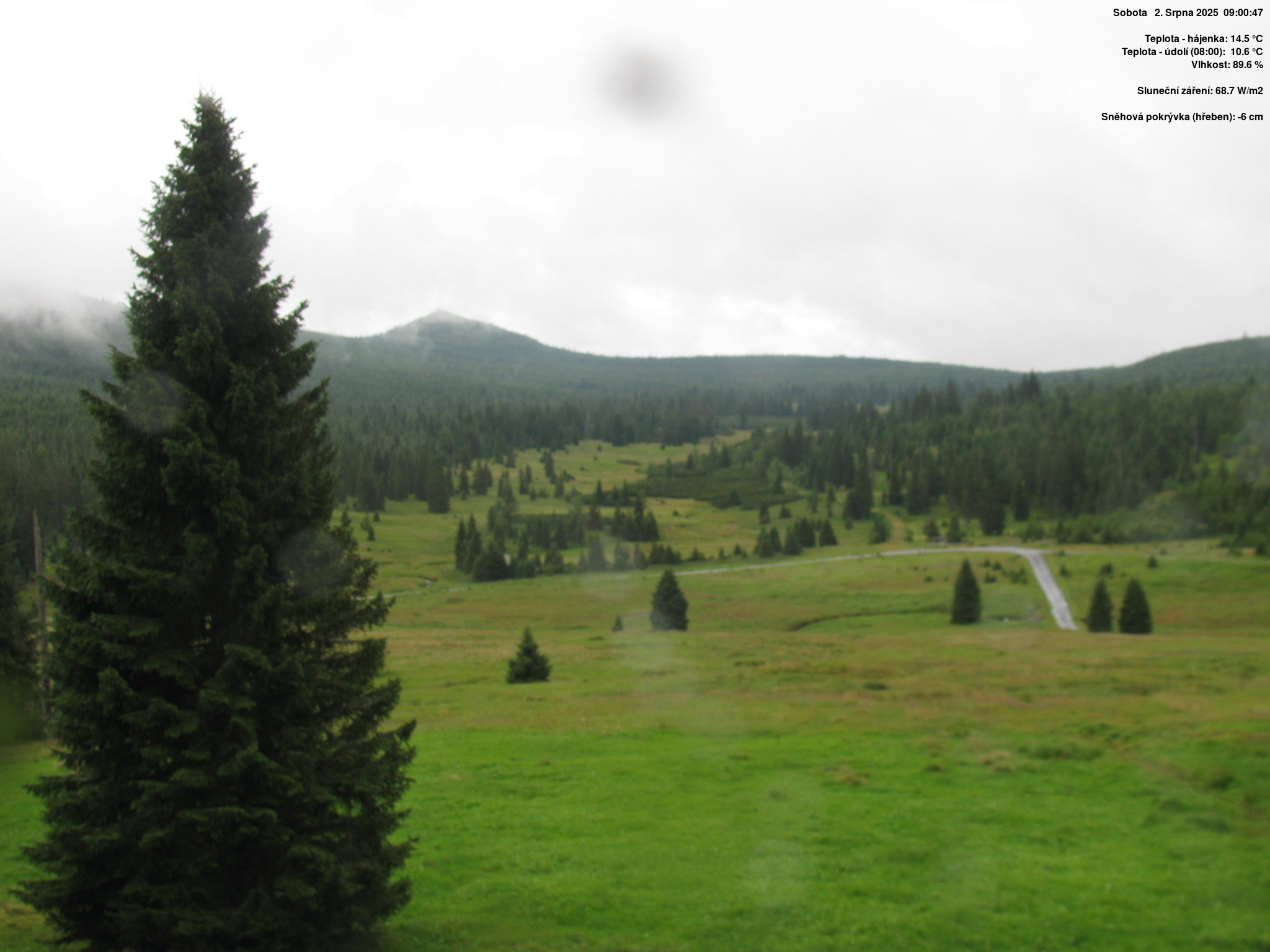 Březník – pohled na Luzný