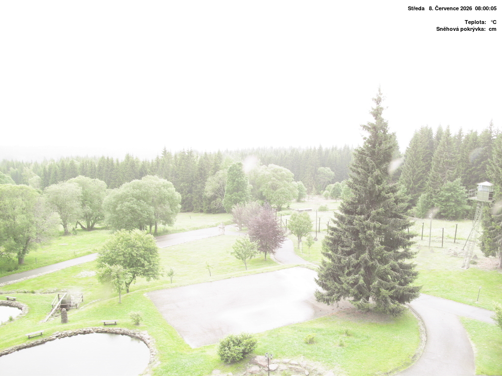 Živá webkamera Bučina, jižní Šumava