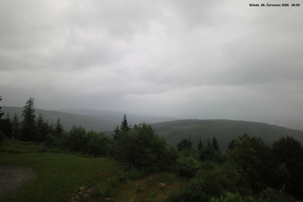 Živá webkamera Lusen / Luzný